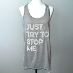 C9 Champion Graphic Active Wear Racer Back Tank Top Women's Large